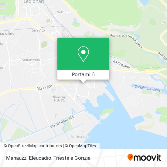 Mappa Manauzzi Eleucadio