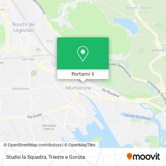 Mappa Studio la Squadra