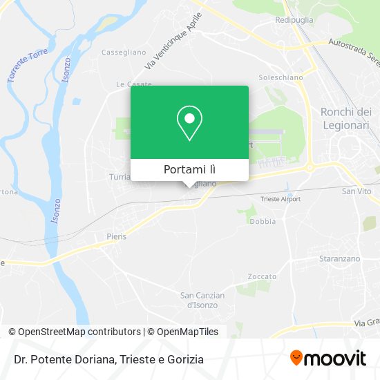 Mappa Dr. Potente Doriana