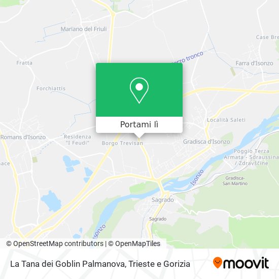 Mappa La Tana dei Goblin Palmanova