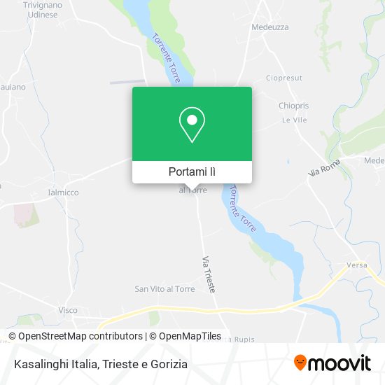 Mappa Kasalinghi Italia