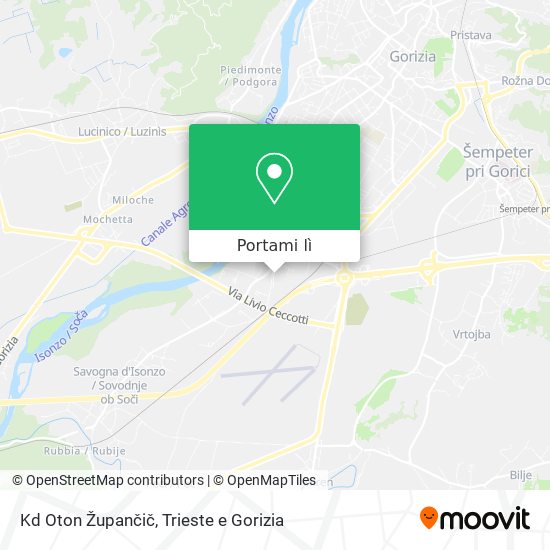 Mappa Kd Oton Župančič