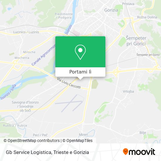Mappa Gb Service Logistica