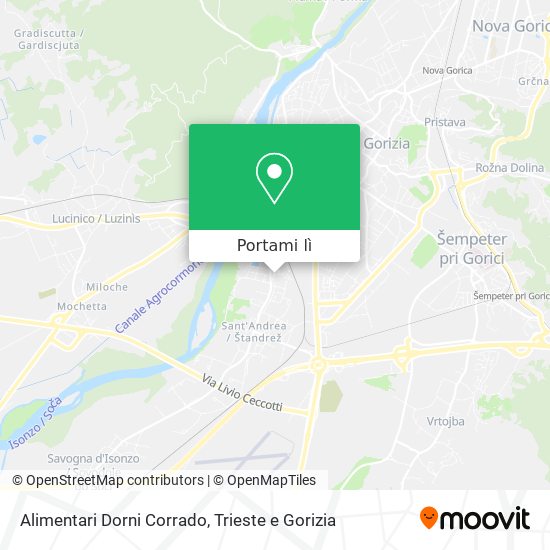 Mappa Alimentari Dorni Corrado