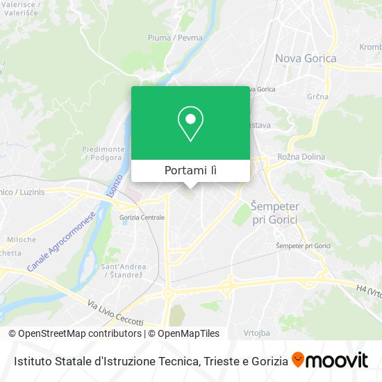 Mappa Istituto Statale d'Istruzione Tecnica