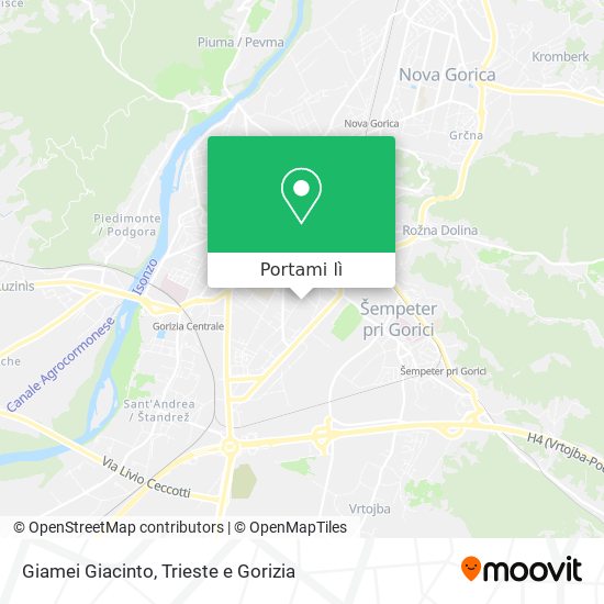 Mappa Giamei Giacinto
