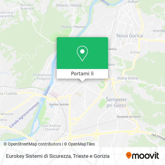 Mappa Eurokey Sistemi di Sicurezza