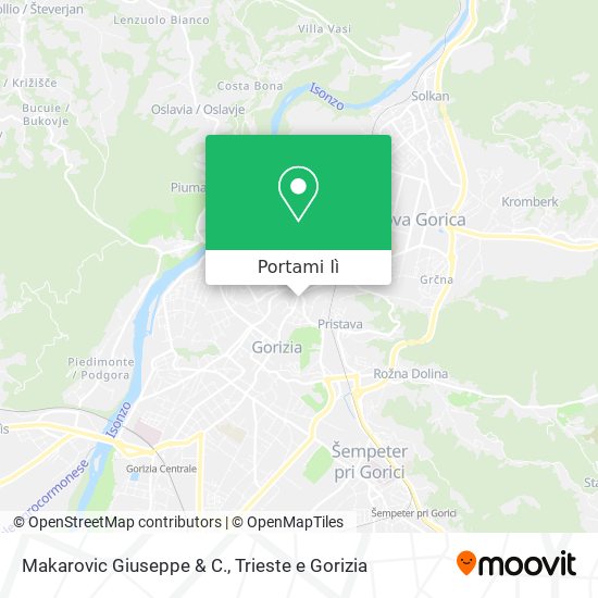 Mappa Makarovic Giuseppe & C.