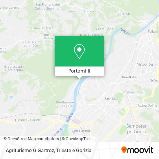 Mappa Agriturismo G.Gartroz