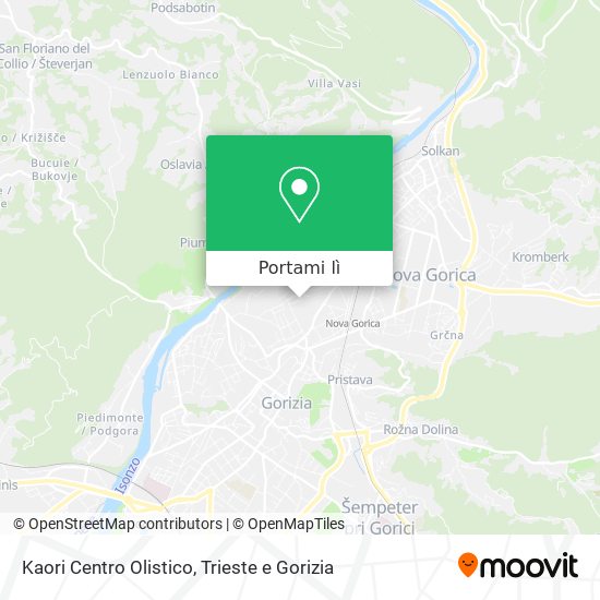 Mappa Kaori Centro Olistico