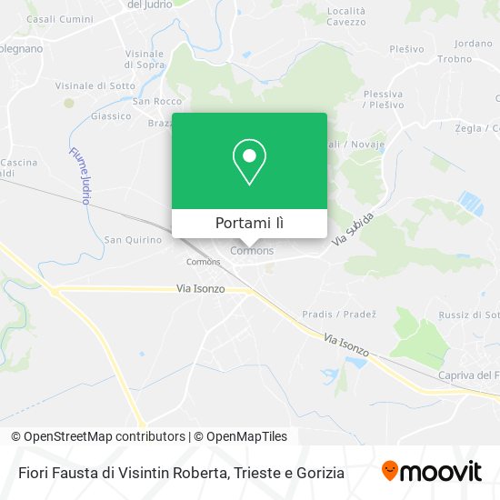Mappa Fiori Fausta di Visintin Roberta