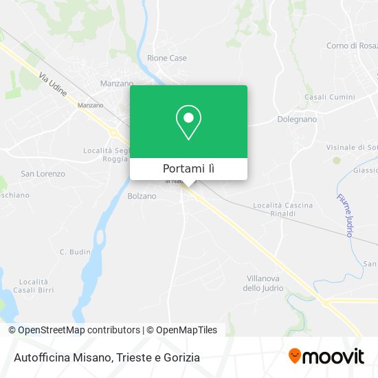 Mappa Autofficina Misano