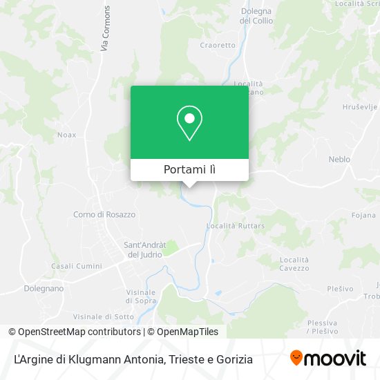 Mappa L'Argine di Klugmann Antonia