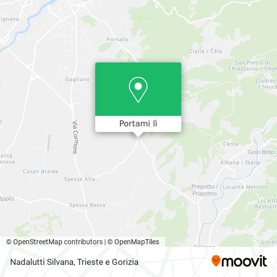 Mappa Nadalutti Silvana