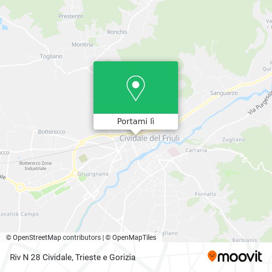 Mappa Riv N 28 Cividale