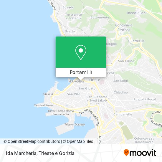 Mappa Ida Marcheria