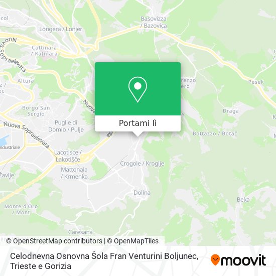 Mappa Celodnevna Osnovna Šola Fran Venturini Boljunec