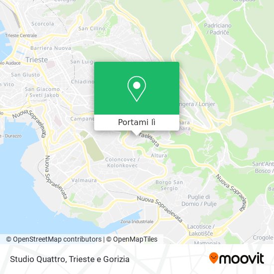 Mappa Studio Quattro