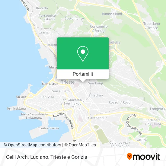 Mappa Celli Arch. Luciano