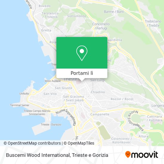 Mappa Buscemi Wood International