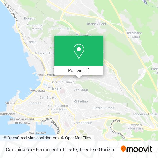 Mappa Coronica op - Ferramenta Trieste