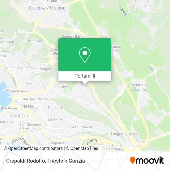 Mappa Crepaldi Rodolfo