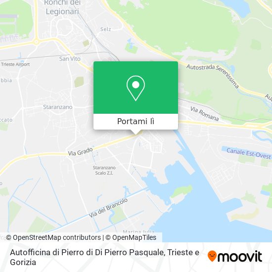 Mappa Autofficina di Pierro di Di Pierro Pasquale