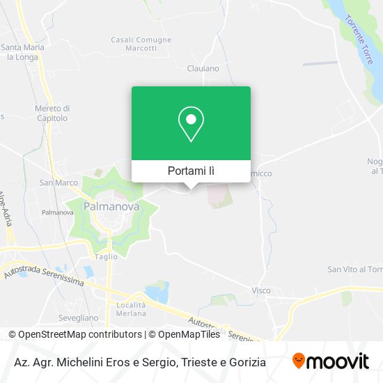 Mappa Az. Agr. Michelini Eros e Sergio