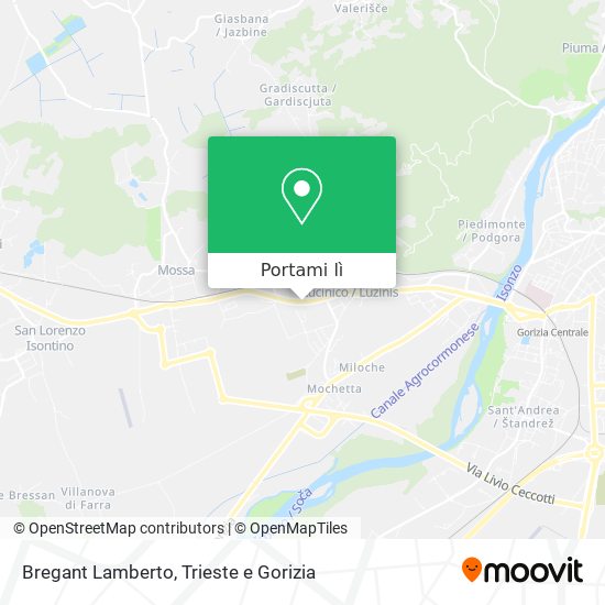 Mappa Bregant Lamberto