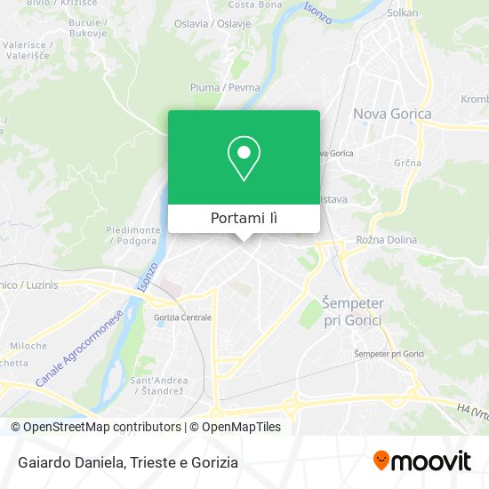 Mappa Gaiardo Daniela