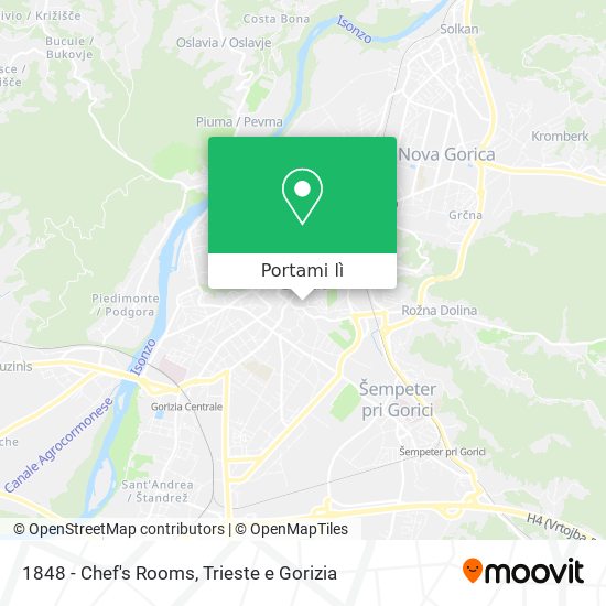 Mappa 1848 - Chef's Rooms