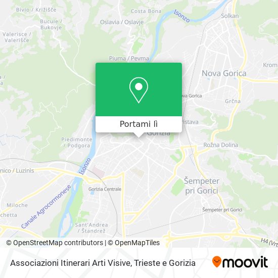 Mappa Associazioni Itinerari Arti Visive