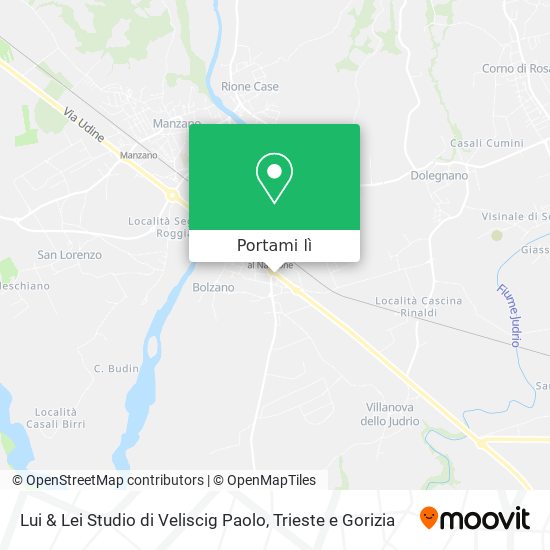 Mappa Lui & Lei Studio di Veliscig Paolo