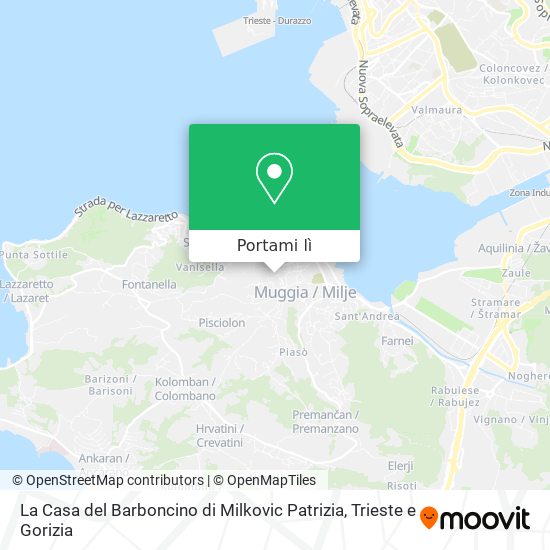 Mappa La Casa del Barboncino di Milkovic Patrizia