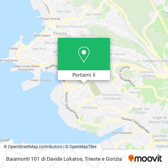 Mappa Baiamonti 101 di Davide Lokatos