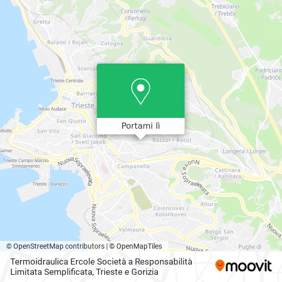 Mappa Termoidraulica Ercole Società a Responsabilità Limitata Semplificata