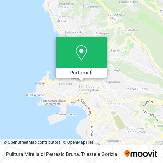 Mappa Pulitura Mirella di Petresic Bruna