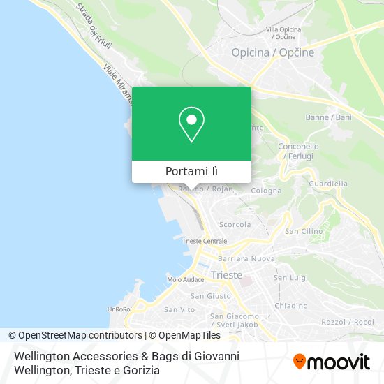 Mappa Wellington Accessories & Bags di Giovanni Wellington