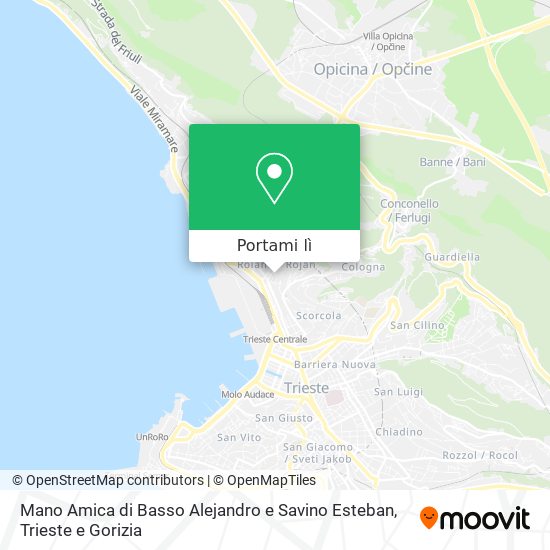 Mappa Mano Amica di Basso Alejandro e Savino Esteban