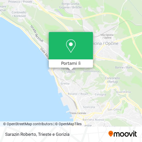 Mappa Sarazin Roberto