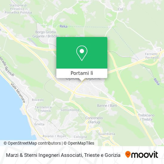 Mappa Marzi & Sterni Ingegneri Associati