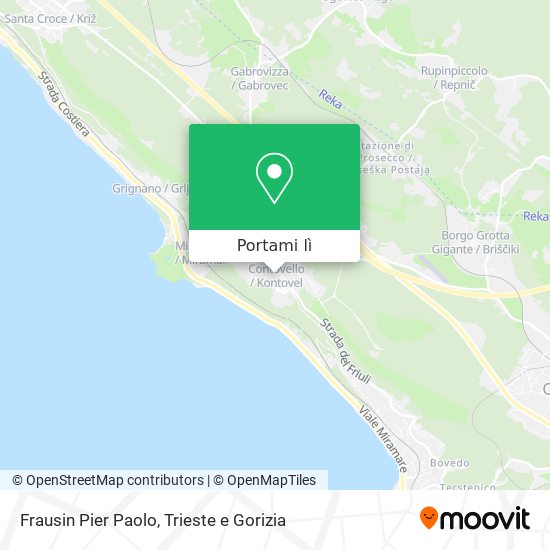 Mappa Frausin Pier Paolo