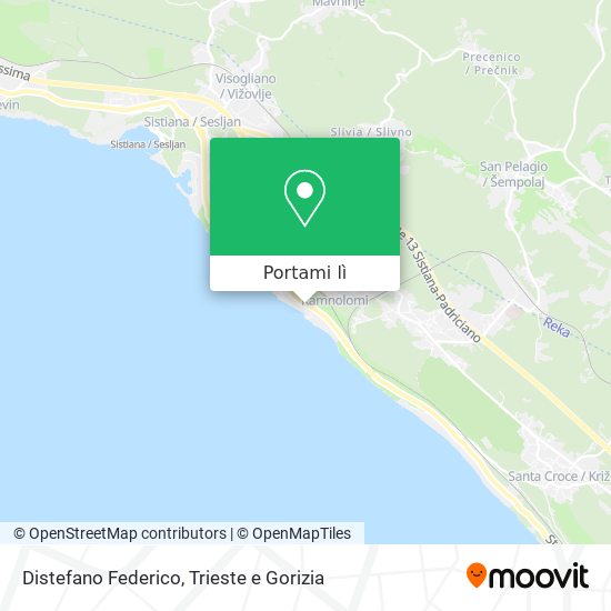 Mappa Distefano Federico