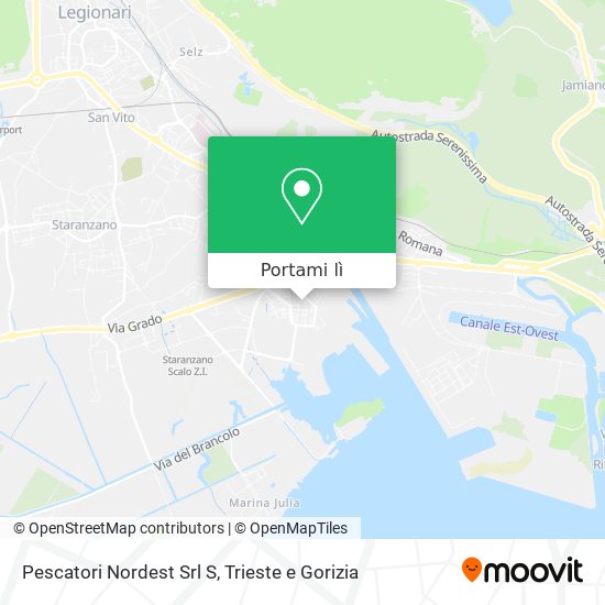 Mappa Pescatori Nordest Srl S