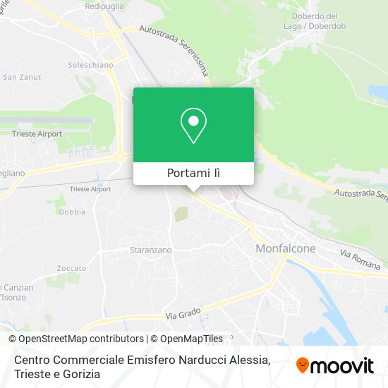 Mappa Centro Commerciale Emisfero Narducci Alessia