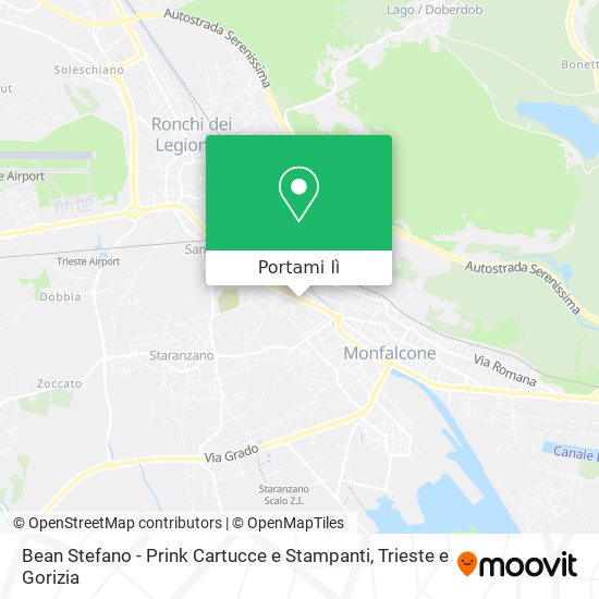 Mappa Bean Stefano - Prink Cartucce e Stampanti