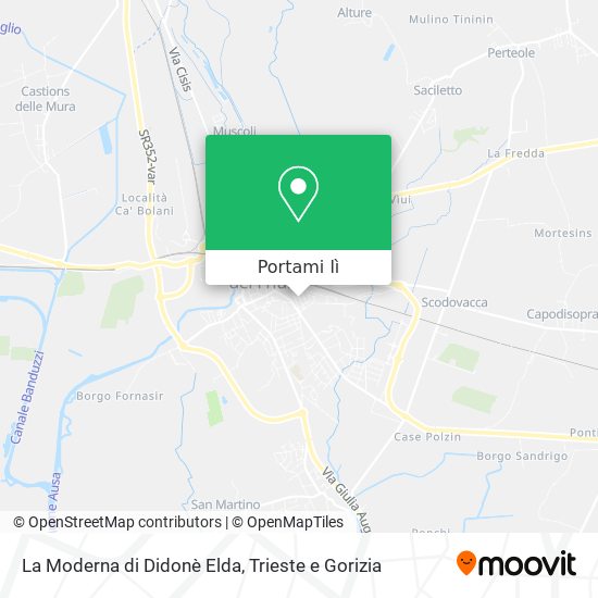Mappa La Moderna di Didonè Elda