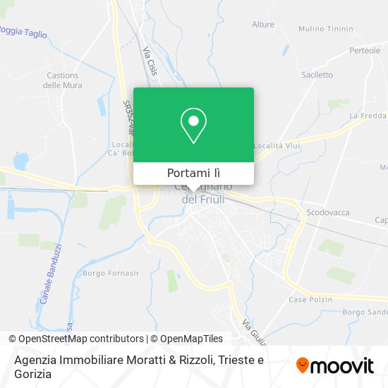 Mappa Agenzia Immobiliare Moratti & Rizzoli