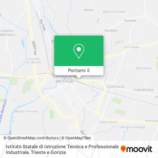 Mappa Istituto Statale di Istruzione Tecnica e Professionale Industriale