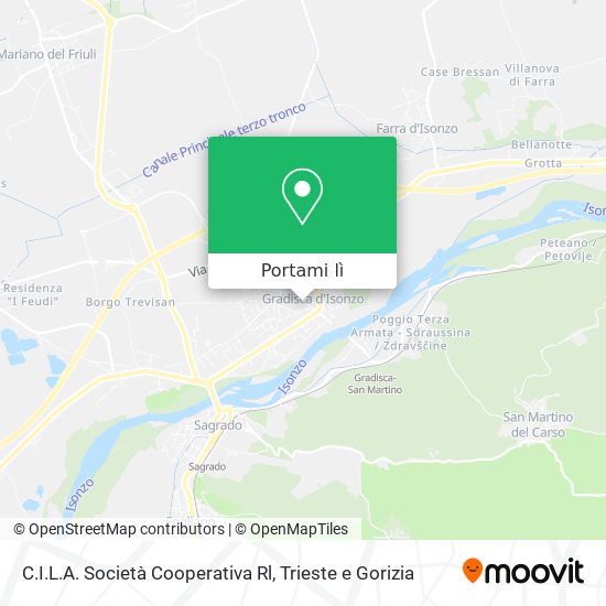 Mappa C.I.L.A. Società Cooperativa Rl